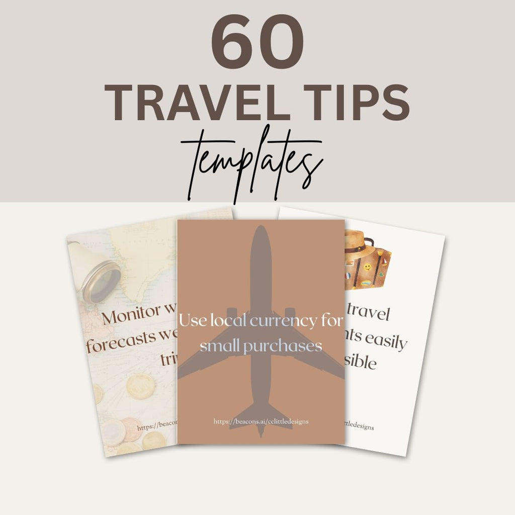 60 Smart Travel Planning Tips